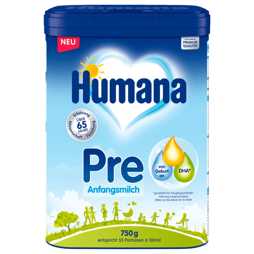 Humana Pre Anfangsmilch 750g